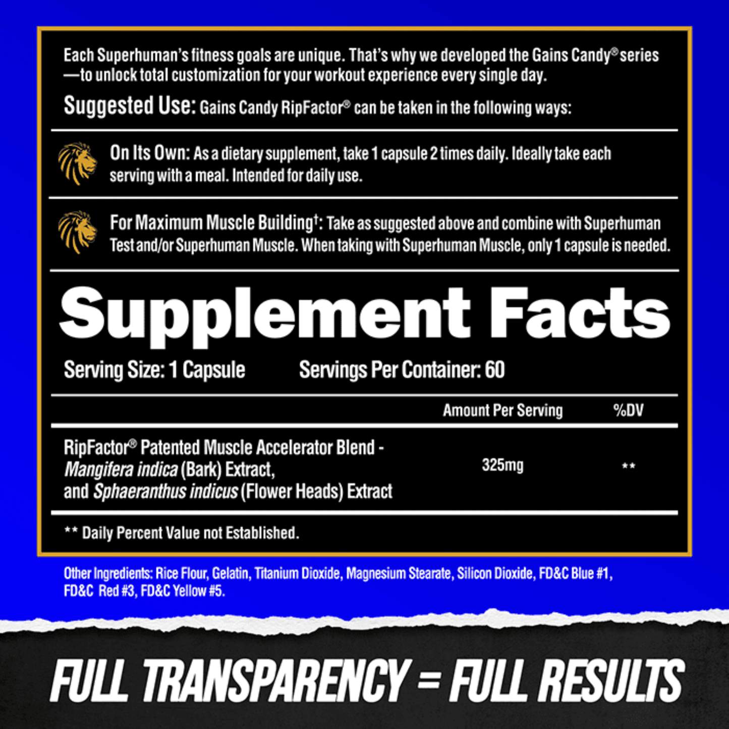 Gains Candy Ripfactor