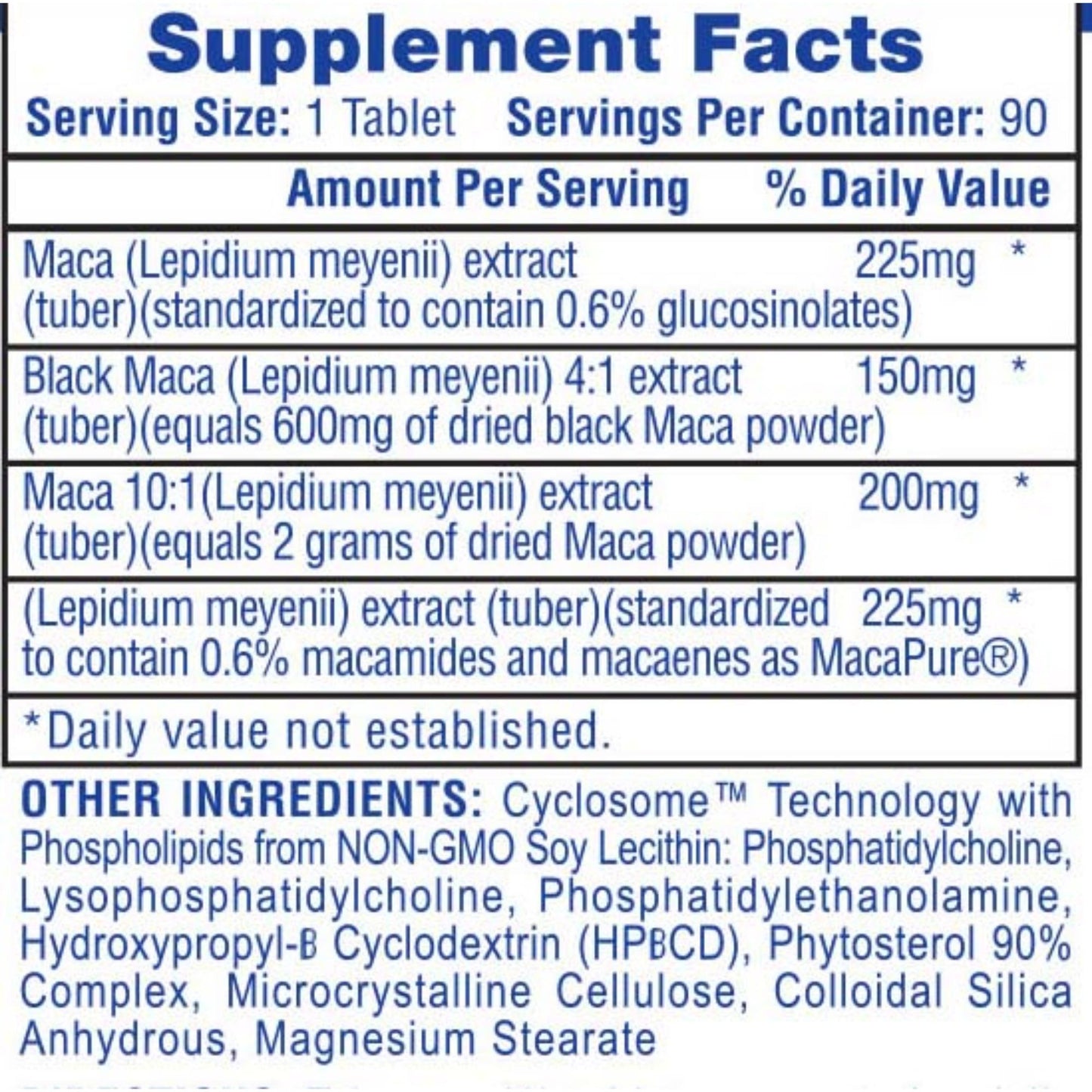 MACA Testosterone Support
