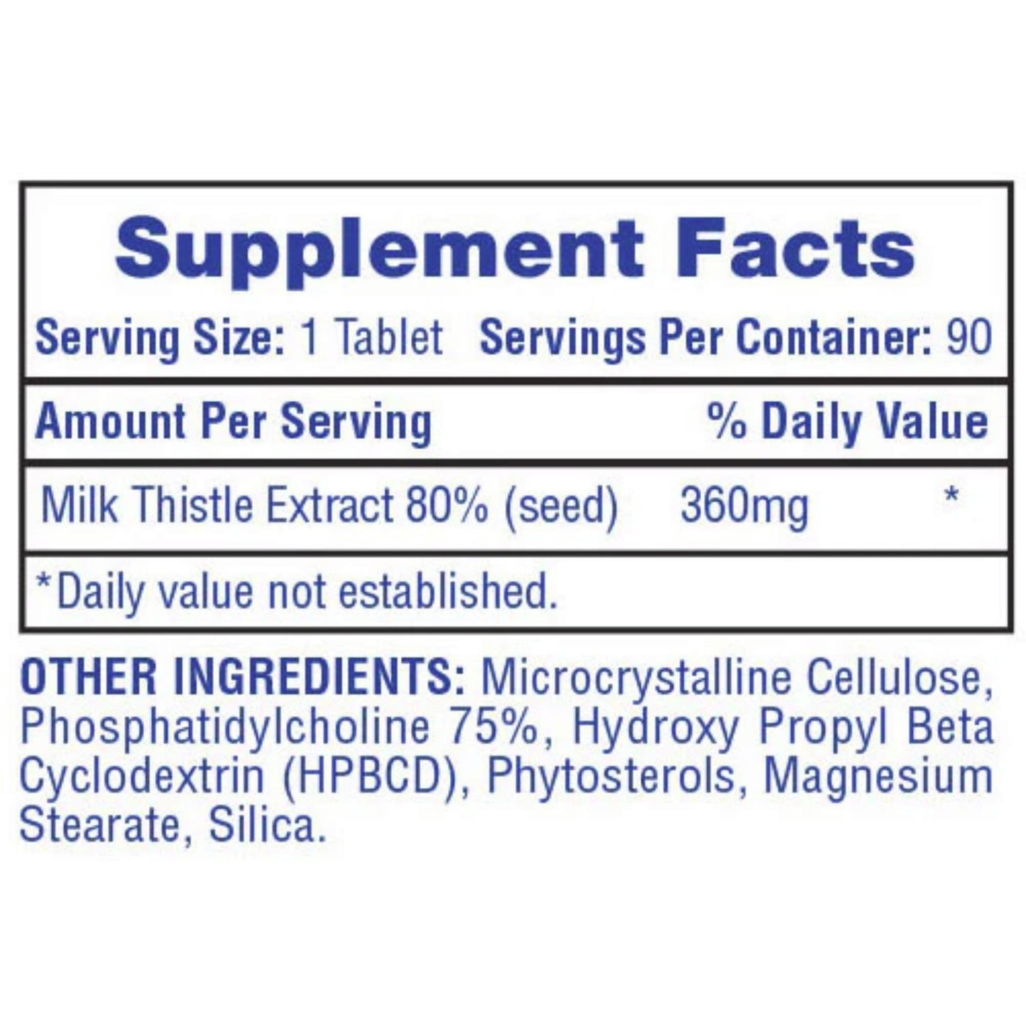 Milk Thistle Health Support