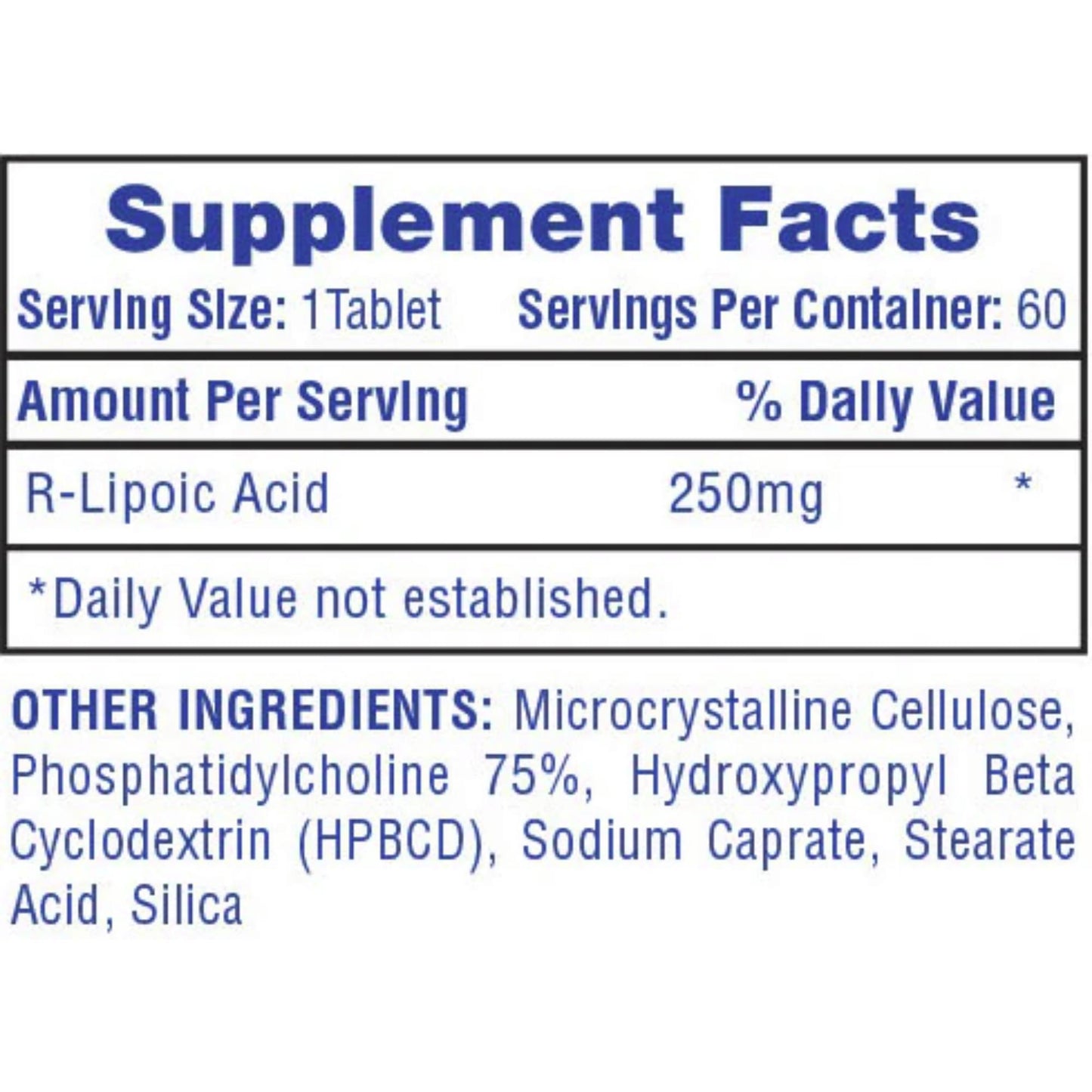 R-ALA (R-Alpha Lipoic Acid) Health Support