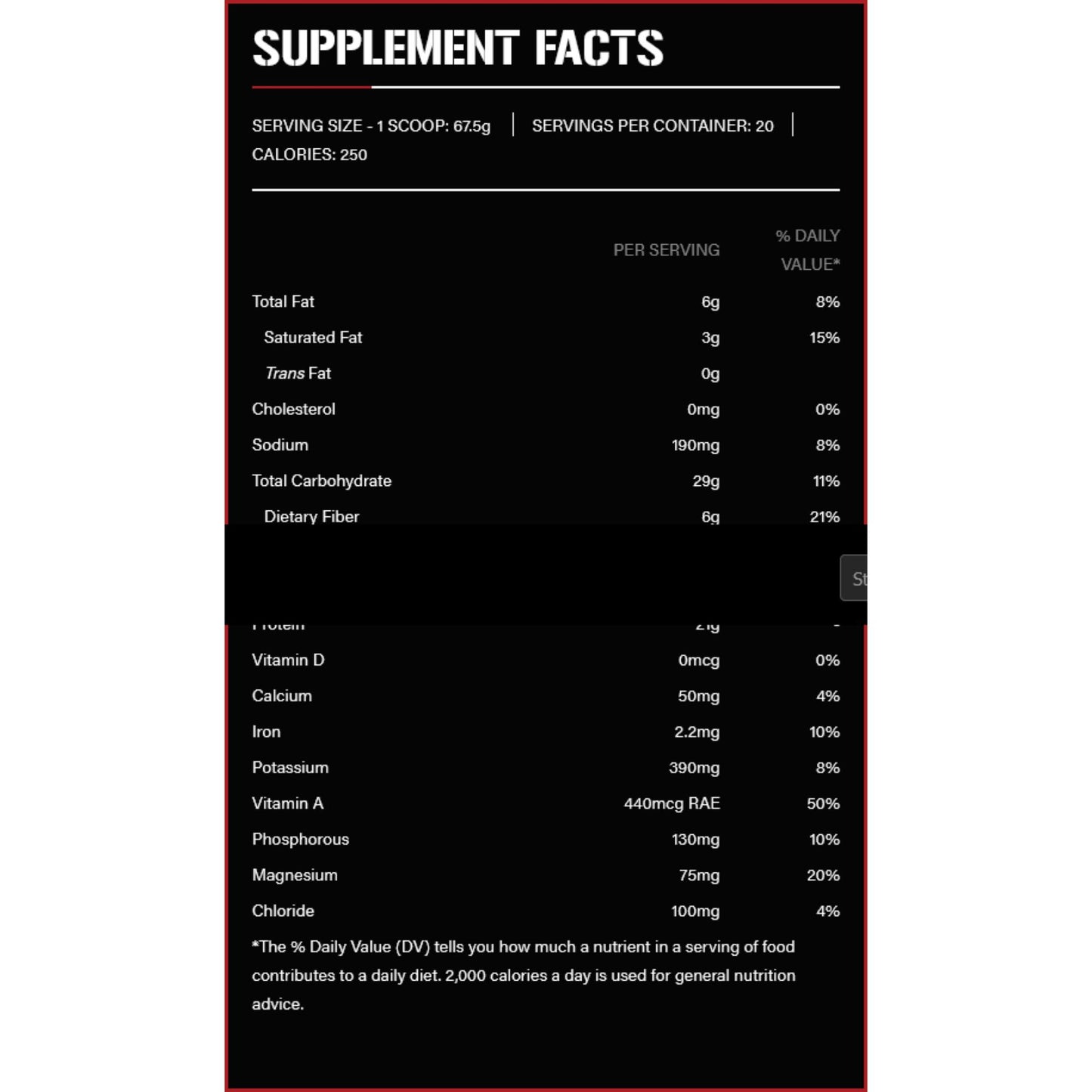 Real Carbs + Protein by 5% Nutrition - the-fit-body-nutrition