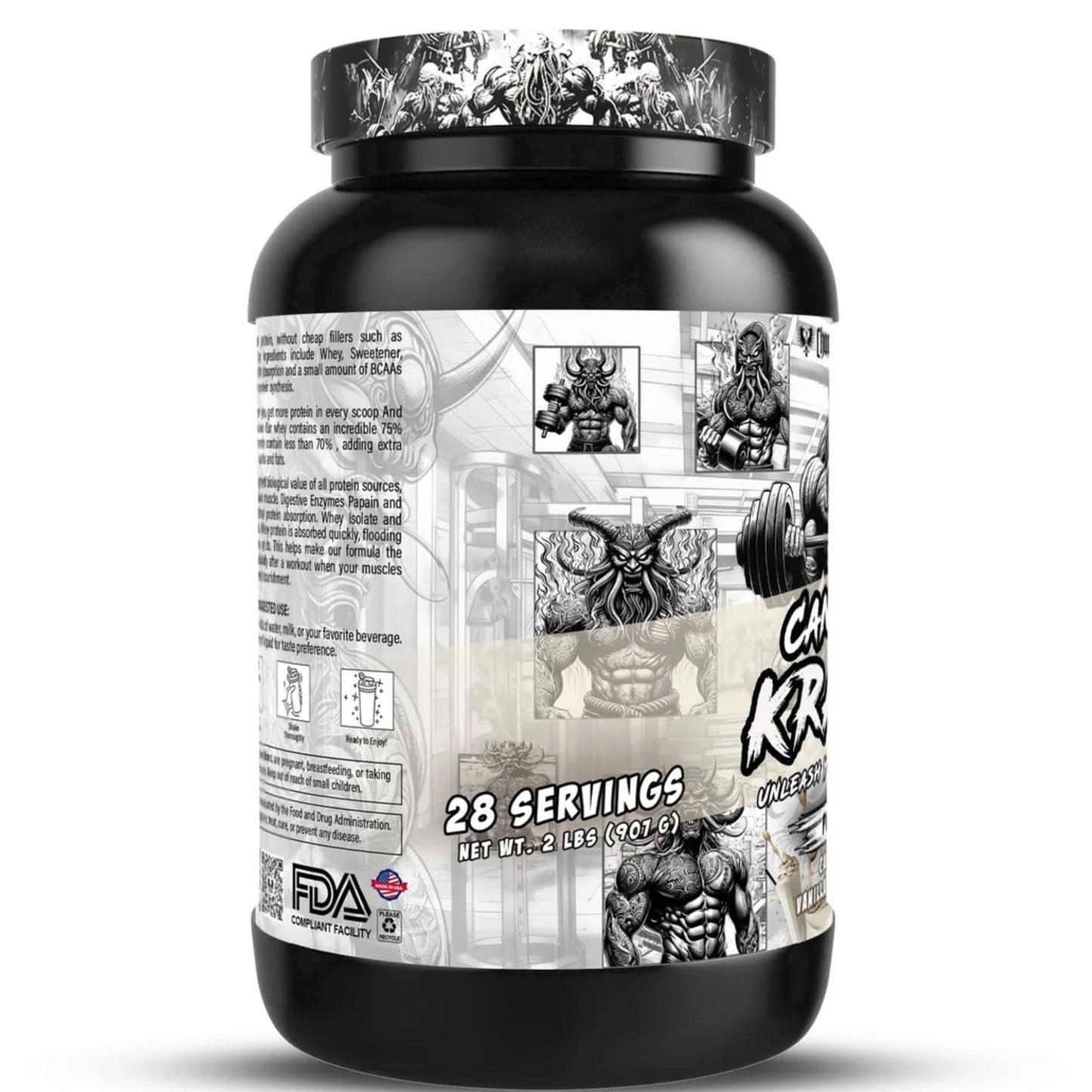 Cannibal Kraken - Whey Protein Blend by Chaos and Pain - the-fit-body-nutrition