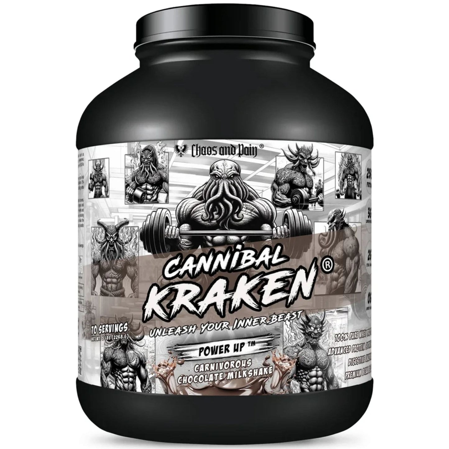 Cannibal Kraken - Whey Protein Blend by Chaos and Pain - the-fit-body-nutrition