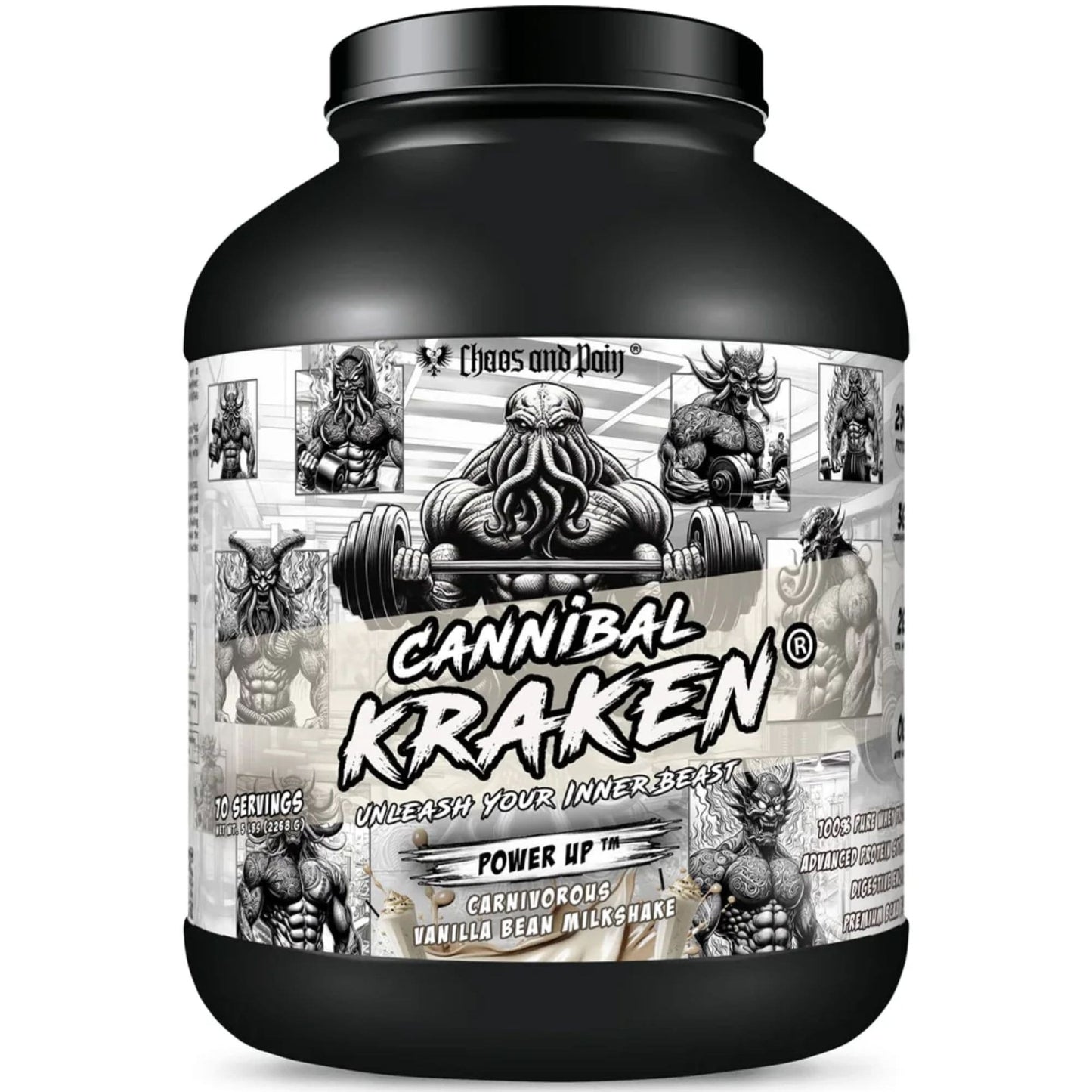 Cannibal Kraken - Whey Protein Blend by Chaos and Pain - the-fit-body-nutrition
