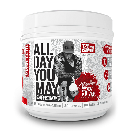 All Day You May Caffeinated BCAA Recovery Drink - the-fit-body-nutrition