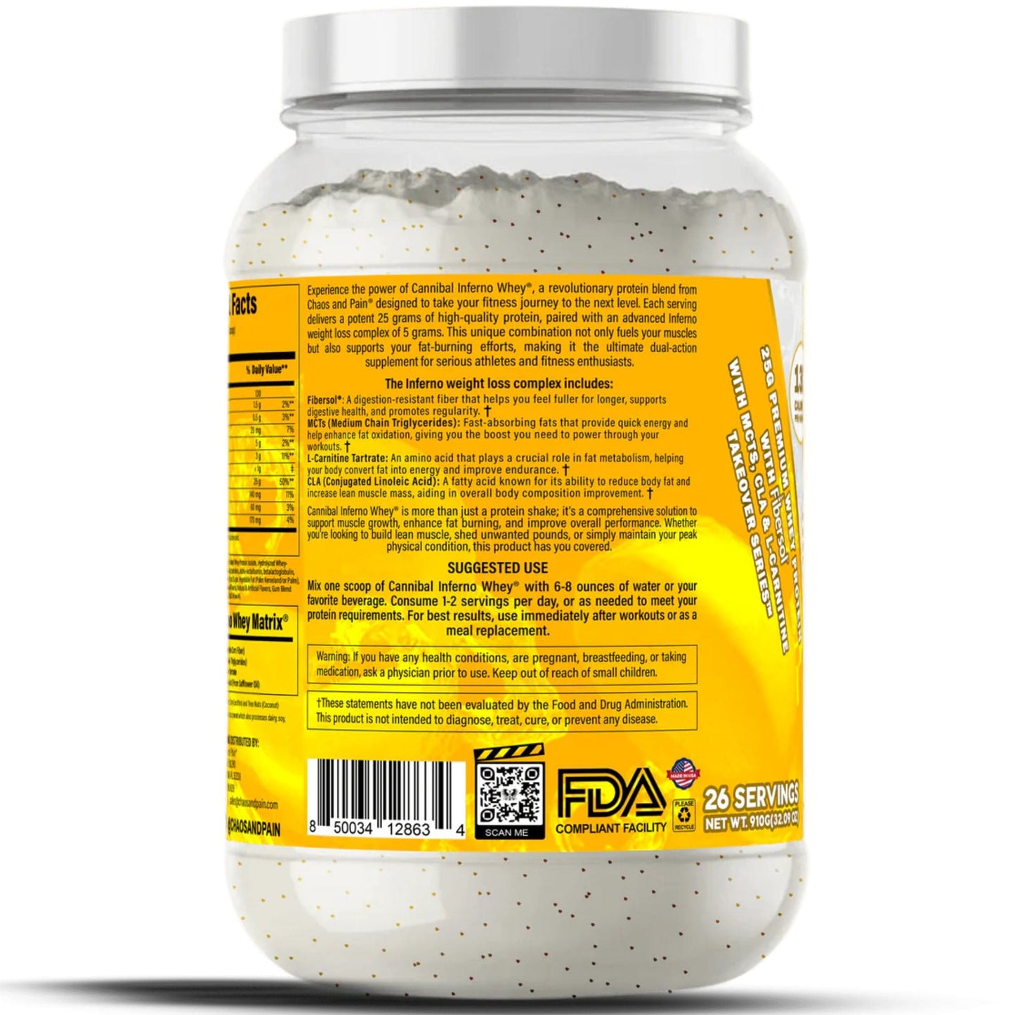 Cannibal Inferno Whey by Chaos and Pain - the-fit-body-nutrition