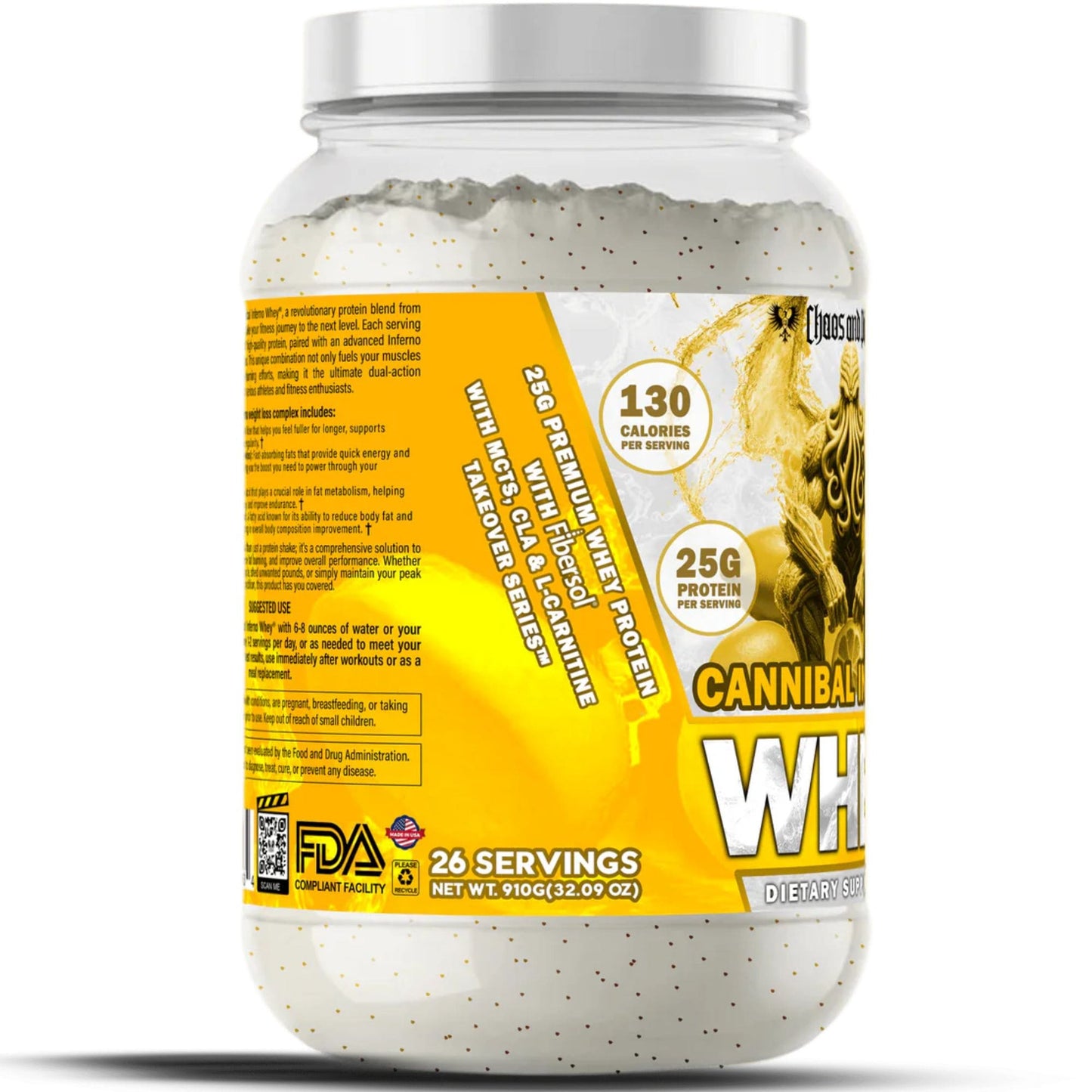 Cannibal Inferno Whey by Chaos and Pain - the-fit-body-nutrition