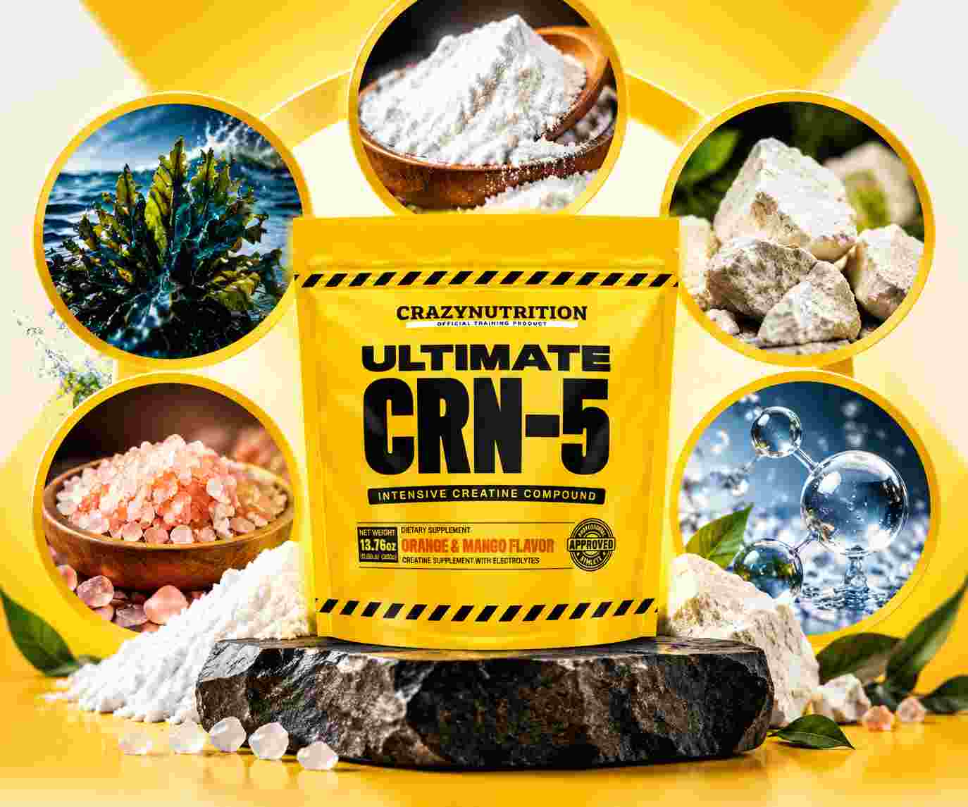 CrazyNutrition Ultimate CRN-5 Creatine Ingredients