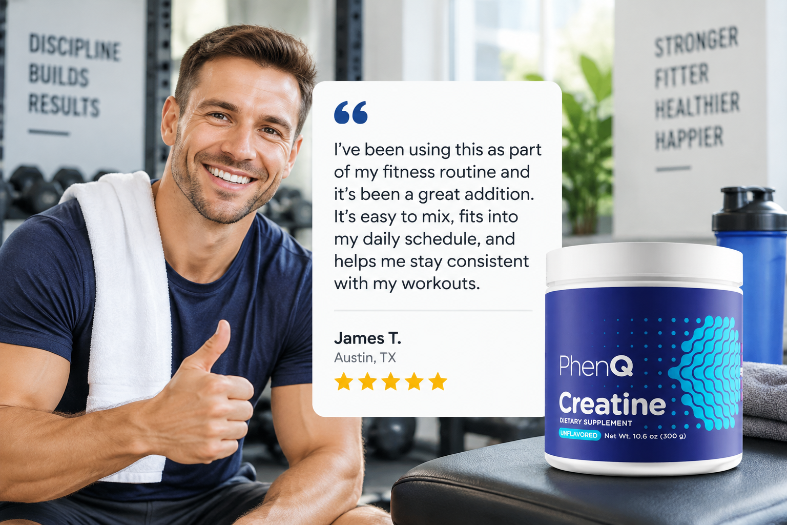 PhenQ Creatine Customer